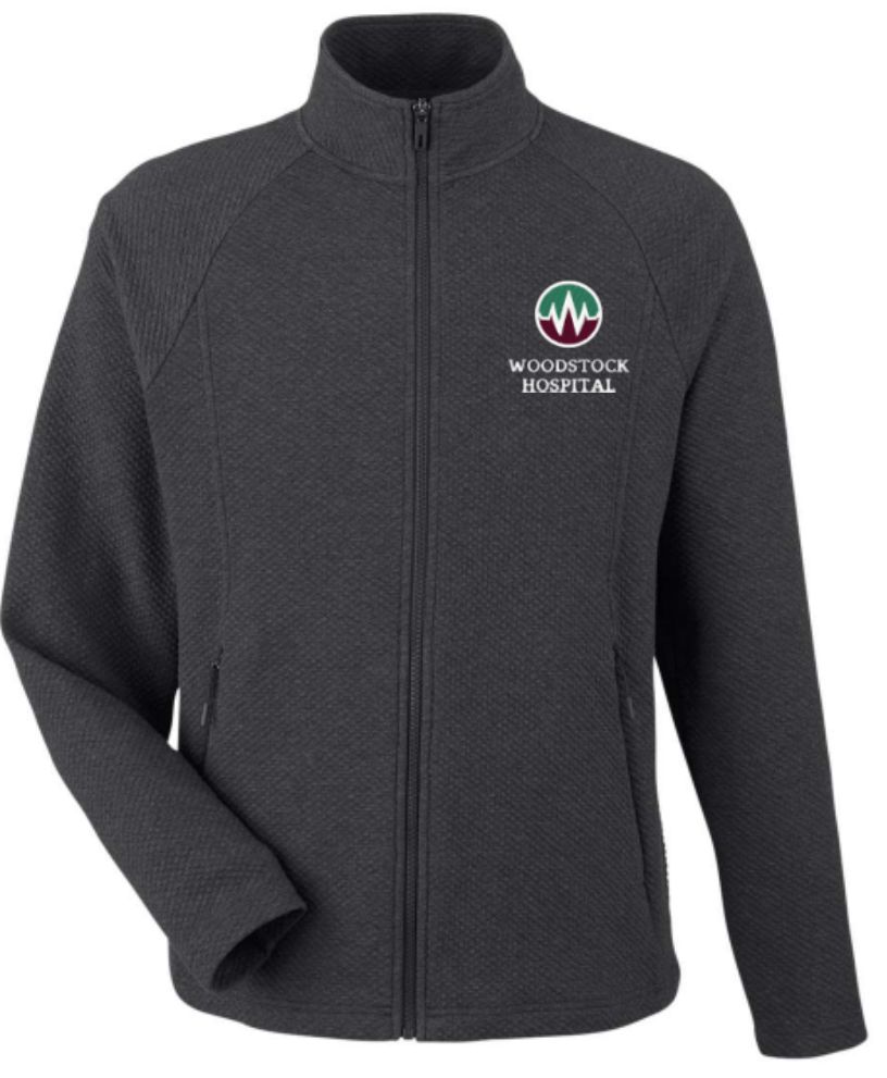 Mens Spirit Textured Full Zip
