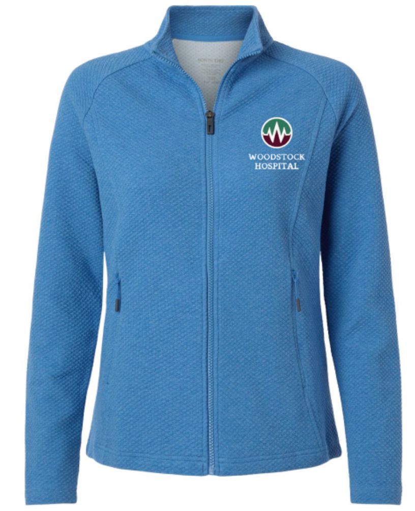 Ladies Spirit Textured Full Zip - Image 4