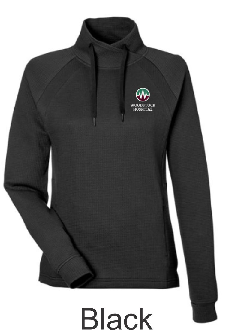 Ladies Rhythm Waffle Quarter Zip - Image 4