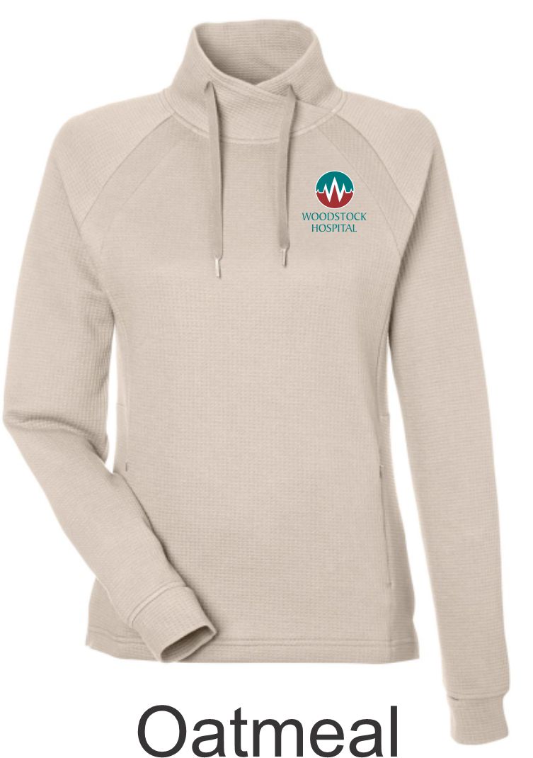 Ladies Rhythm Waffle Quarter Zip